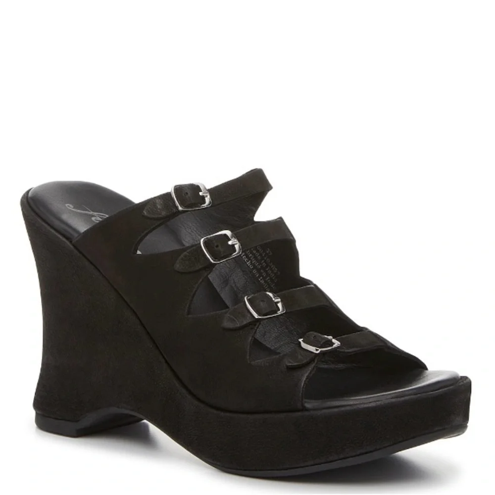 Free People Black Sandals Size 10 - Picture 8 of 15